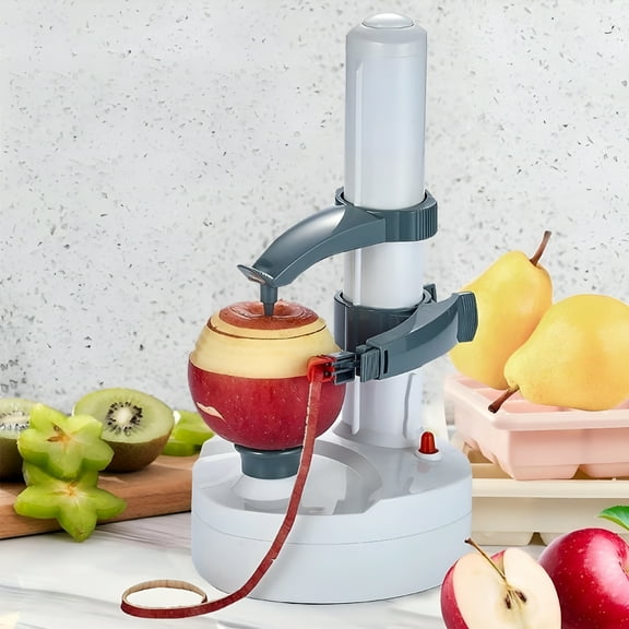 ZEPARO Electric Potato Peeler,Automatic Apple Corer Cutter&Peeling Machine,for Potatoes and Some Other Smooth Hard Fruits and Vegetables