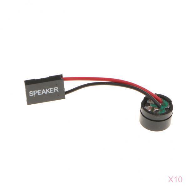 Zumbador interno de la placa base Sunnimix 10pcs Zumbador De Base