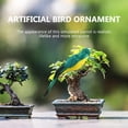 thumbnail image 4 of AURARMLET Adorno De Loro Simulado Verde Para De Macetas Y Oficinas, 4 of 7