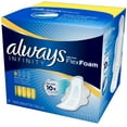 thumbnail image 7 of Always Infinity Pads, Size 1 Regular, with Flexi-Wings, Unscented, 18 Ct (6 Pack) (Bundle), 7 of 7