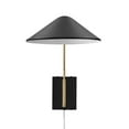 thumbnail image 6 of Sconce Wall Lamp Light Fixture, Black, Metal, Modern Contemporary, Mid Century Living Kitchen Cafe Bistro Restaurant Hospitality, 6 of 9