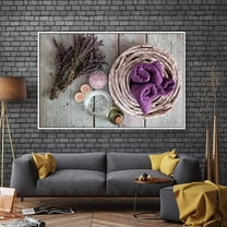 wall26 Floating Framed Canvas Wall Art for Living Room, Bedroom Spa Theme Canvas Prints for Home Decoration Ready to Hang - 24x36 inches