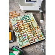 Sizzix Thinlits Die, Gridiron by Seth Apter, 1 Cutting Die