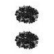 thumbnail image 3 of Scienceny 1 Set Bumper Fastener Plastic Auto Rivet Useful Car Upgraded Buckle Set Structure Fixing Universal Fitting Accessories Sturdy Type1 NO1 Scienceny CBP229556, 3 of 6