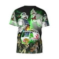 thumbnail image 6 of Scooby Ghostbusters T-Shirt for Men Novelty 3D Pritneted Casual Short Sleeve Tees Shirt Summer Street T Shirt Top, 6 of 7