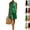 26# Green, variant on Women's Cotton Linen Outfit Stand Collar Sleeveless Henley Top Knee Length Bermuda Shorts Casual Set Green XXL