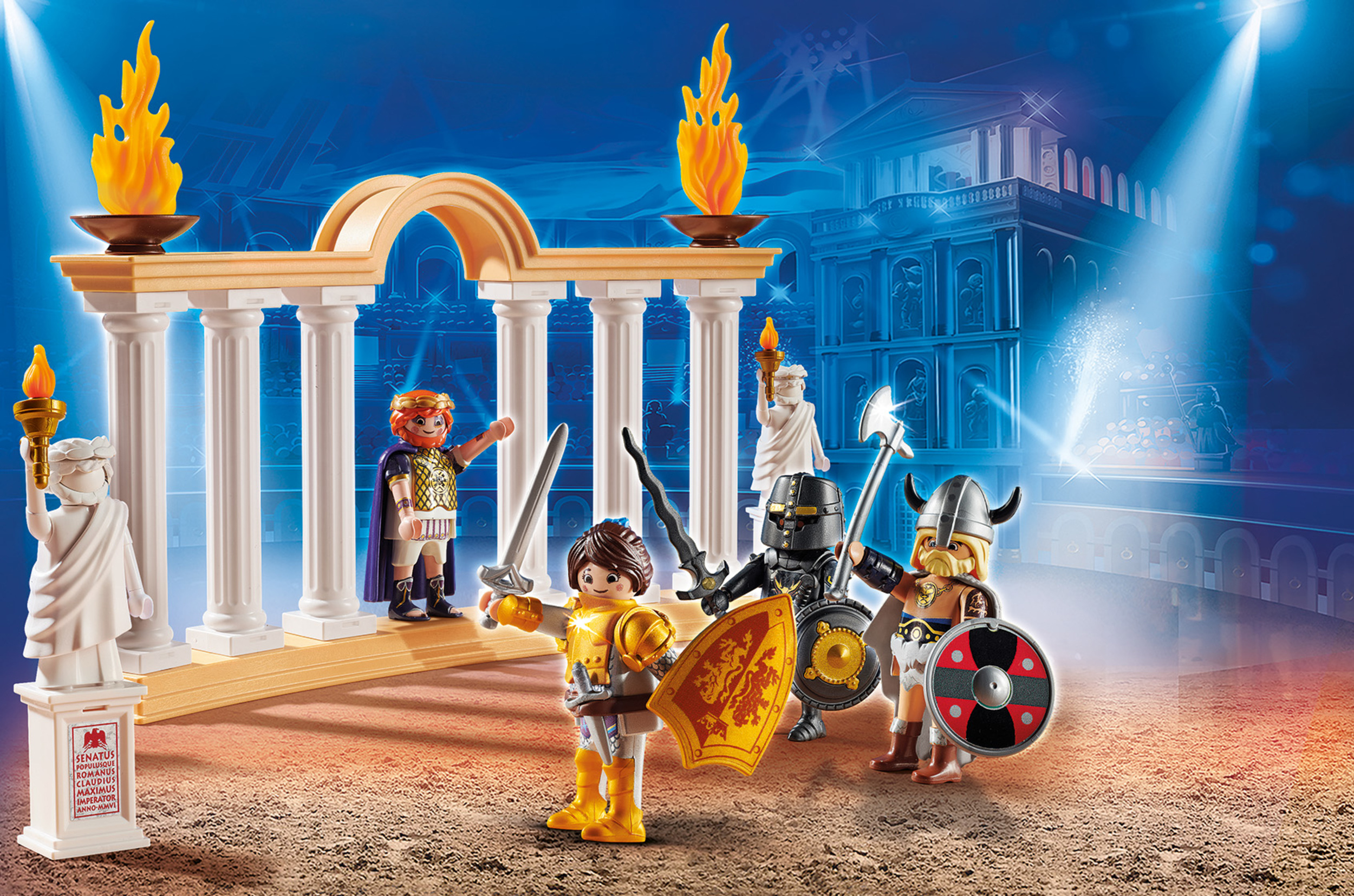PLAYMOBIL THE MOVIE Emperor Maximus in the Colosseum - image 3 of 5