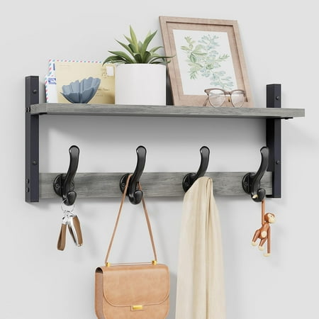 20" Wall Mounted Coat Rack
