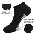thumbnail image 2 of DIFFYBOX 10 Pairs Mens Ankle Socks Cushioned, Moisture Wicking Sports Breathable Casual Athletic Socks for Men 10-13, 2 of 7