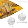 thumbnail image 3 of Yiaed The Chicken Family Print Pillow Covers Super Soft Decorative Square Throw Pillow Covers Case Cushion Covers for Sofa Couch Bedroom Car Decor（No pillow core）-20"x20", 3 of 7