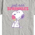 thumbnail image 3 of Peanuts - Just Add Sprinkles - Youth Short Sleeve Tee, 3 of 6