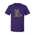 thumbnail image 2 of Wild Bobby, Raised On Sweet Tea & Country Music, Pop Culture, Men Graphic Tee, Purple, XX-Large, 2 of 4