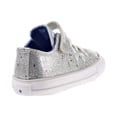 thumbnail image 3 of Converse Chuck Taylor All Star 1V OX Toddler's Shoes Silver-Ozone Blue 765111c, 3 of 6
