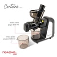 thumbnail image 5 of Extractor De Jugos Exprimidora De Jugos De Masticación Lenta Nevashel Kitchen AD-26 Exprimidor De Prensado En Frío Para Verduras Y Frutas, Zanahorias, Potente Y Silencioso Facil Usar Y Limpiar, 5 of 5