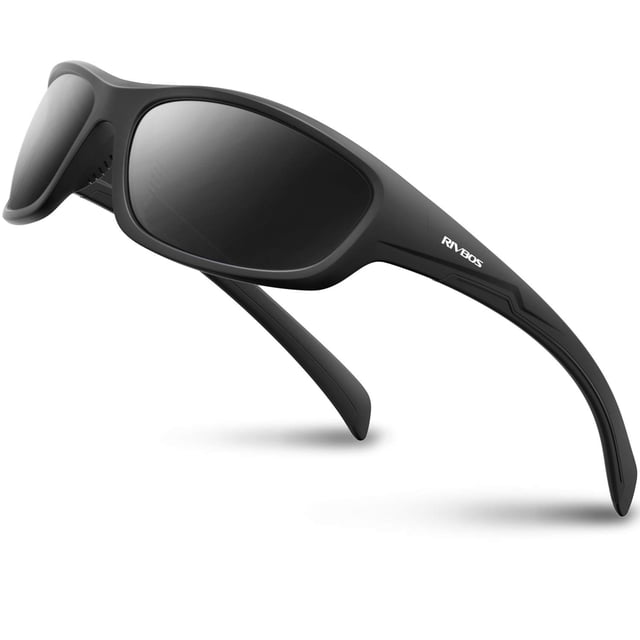 Gafas de sol RIVBOS Polarized UV400 Protection RB832-1 Negro/Gris