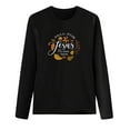 thumbnail image 4 of Sudaderas de Acción de Gracias Para Mujer, Jersey Con Estampado de Moda, Blusa Cómoda de Manga Larga Odeerbi  ODB204597, 4 of 4