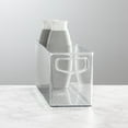 thumbnail image 3 of mDesign Linus Plastic Bath Vanity Storage Organizer Bin with Handles, 8 Pack, Clear, 3 of 9