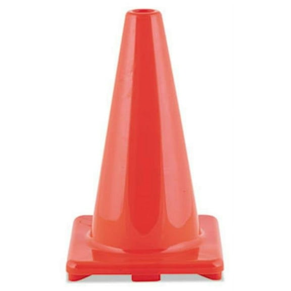 Champion Sport  Hi-Visibility Vinyl Cones - Orange - 18'' Tall