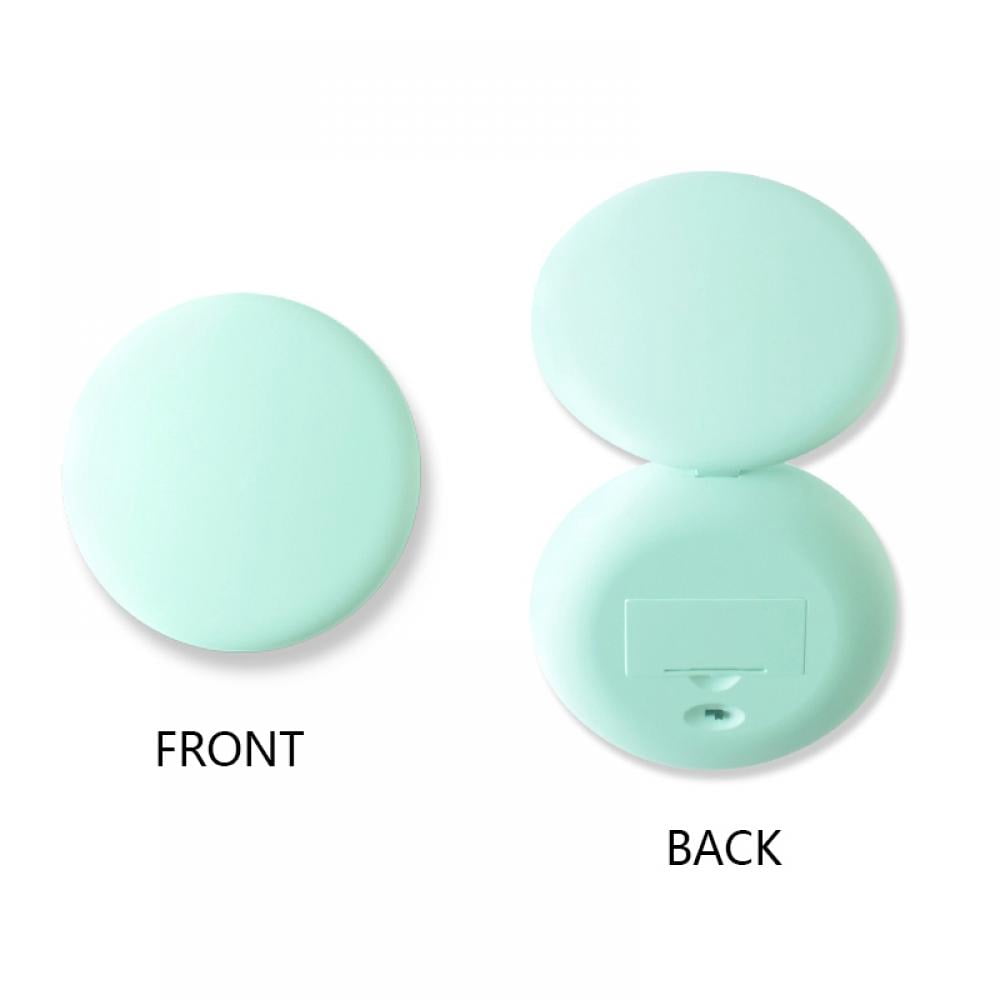 10x HD Magnifier LED Makeup Mirror Cosmetic Mirror With Light Abs Material Portable Foldable Led Makeup Mirror