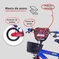 thumbnail image 4 of Bicicleta Para Niños Aeiou Qk-12 R20 Con Campana Azul, 4 of 7