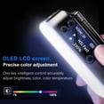 thumbnail image 3 of Andoer Mini lámpara de fotografía luz LED regulable luz Vlog portátil con modos de luz tricolor 2000mAh, 3 of 8