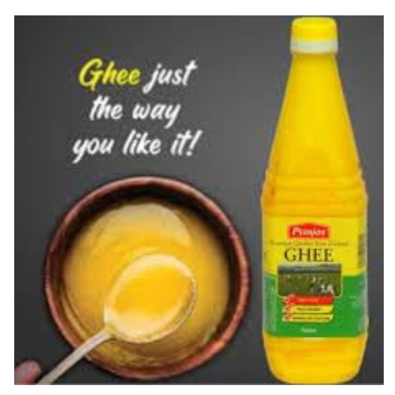 Combo Deal - Instant Full Cream DRY Milk Powder, Zealand GHEE (Value Pack of 3) Packed with goodness, From FIJI