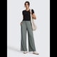 thumbnail image 5 of Pantalones Deportivos Casuales, Cómodos, de Cintura Alta y Pierna para Mujer, con Bolsillos y Sueltos. Verde Pavo Real L, 5 of 6
