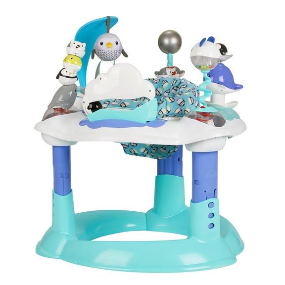 ExerSaucer Polar Playground Bouncing Activity Center