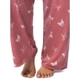 thumbnail image 6 of Fruit of the Loom Women's Soft & Breathable V-Neck Short Sleeve Top & Pajama Pant Set, Sizes S-4X, 6 of 10