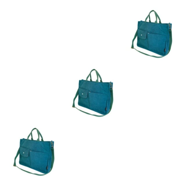 kurtrusly Style With Trendy And Spacious Tote Bag Fashionable And Versatile Messenger Bag atrovirens 3Set