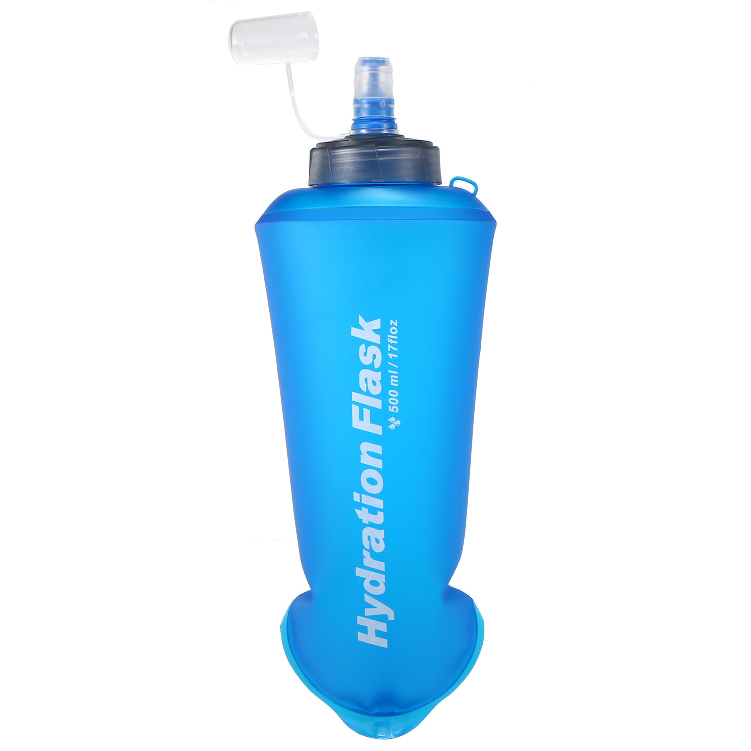 Gourde - Bouteille isotherme,ULTRA-TRI Pliable TPU Soft Flask Outdoor  Sports Trail Running Randonnée Cyclisme - Transparent 500ml