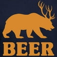 thumbnail image 3 of CafePress - Bear+Deer=Beer Hoodie (Dark) - Pullover Hoodie, Classic, Comfortable Hooded Sweatshirt, 3 of 4