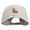 Stone, variant on Idaho State Map Embroidered Big Size Washed Pigment Dyed Cap - Stone XL-3XL