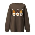 thumbnail image 3 of WXLWZYWL Trendy Sweatshirts For Women 2023 Women'S Printed Loose Long Sleeve Blouse Round Neck Casual Pullover Tops sweatshirtshirt, 3 of 4
