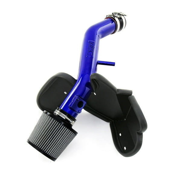HPS Performance Blue Air Intake Kit with Heat Shield Compatible for 2007-2011 GS350 3.5L V6, 827-720BL