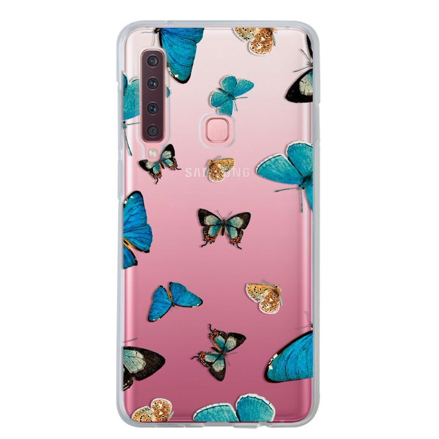 Funda InstaCase para Galaxy A9 2018 Protector Antigolpes Mariposas Azules
