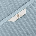 thumbnail image 4 of Superior Soho Ribbed Cotton Absorbent Bath Sheet Set of 2, Slate Blue, 4 of 9