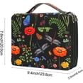 thumbnail image 2 of GHSDFBB Twill Fabric Pencil Case with Zipper Closure, Black, 127 Count, 2 of 6