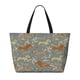 thumbnail image 2 of Fotbe Dachshund Dog Bird Bolsa de Viaje para Playa - Resistente al Agua, Bolsa Tote de Gran Capacidad y Ligera con 7 Bolsillos para Mujeres y Hombres, 2 of 7