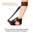 thumbnail image 2 of Plantar Fasciitis Night Splint, Breathable Plantar Fasciitis Support w/Advanced Stretching Mechanism – Orthotics Support for Achilles Tendonitis, Drop Foot & Pain (Men-11-11.5, Women-12.5-13.5), 2 of 5