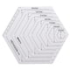 thumbnail image 4 of Regla Para Acolchar Con Hexágono Triangular, Plantillas De 45 Grados Y 60 Grados, Regla Para Manualidades De Corte Y Costura De Retales, Herramientas De Bricolaje 4 Uds. Serendint HA035002-00, 4 of 6