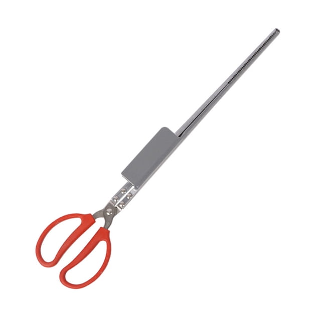Shisuyan Stainless Tongs Red 1Pcs 20.5x4.1x0.4In