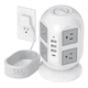 thumbnail image 1 of Torre Regleta Multicontactos 3m 8 Tomas Y 4 Puertos Usb Xtellar blanco, 1 of 3