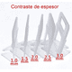 thumbnail image 5 of Clip Corbata Nivelador BLOOSOM Porcelanico Azulejo Loseta Piso 100pz 1.5mm, 5 of 5