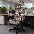 thumbnail image 5 of Whosucclay Aztec Tribe Geometric Print Gaming Chair Covers with Armrest Covers Office Computer Game Chair Slipcovers Universal Chairs Cover for Reclining Racing Gaming Chairs, 5 of 8