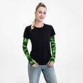thumbnail image 6 of Bingfone Farmers Gardening Sleeves Sun Protection Arm Cooling Sleeves For Women Men With Thumb Hole - Green Lightning, 6 of 8