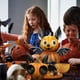 thumbnail image 4 of Halloween Pumpkin Bat Decoration Cute Pumpkin Bat Figurine for Halloween Party, Home, and Yard Decor, 4 of 5