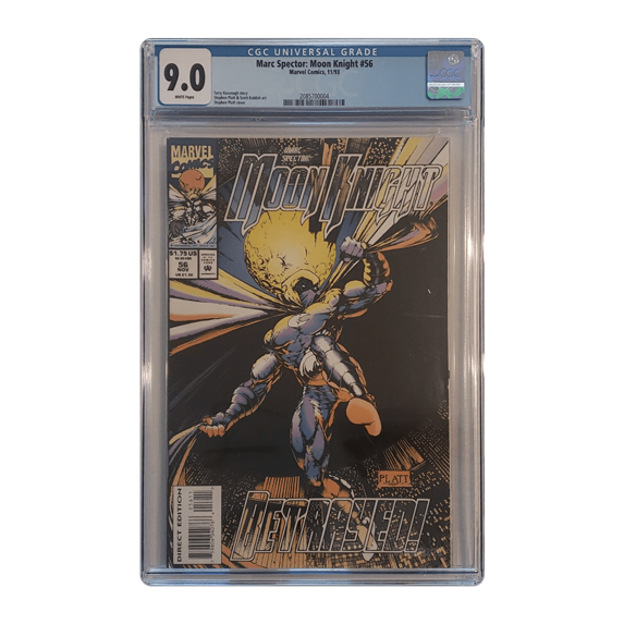 Marc Spector: Moon Knight #56 - CGC 9 Comic Book