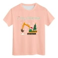 thumbnail image 5 of Zshosam Kids Christmas Shirts Funny Christmas Shirts Boys Girls Christmas Tree T Shirt Toddler Christmas Graphic Tees Holiday Short Sleeve Tops Size 7T 8T,(Light Pink 7-8 Years), 5 of 5