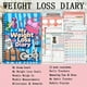 thumbnail image 4 of Cuaderno inspirador de fitness y control de peso, planificador motivacional para hacer seguimiento del progreso, planes de comidas y entrenamientos con establecimiento de objetivos para entusiastas, 4 of 6